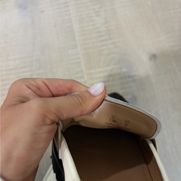 Sam Edelman Laurs Cream Loafers - Picture 9 of 9